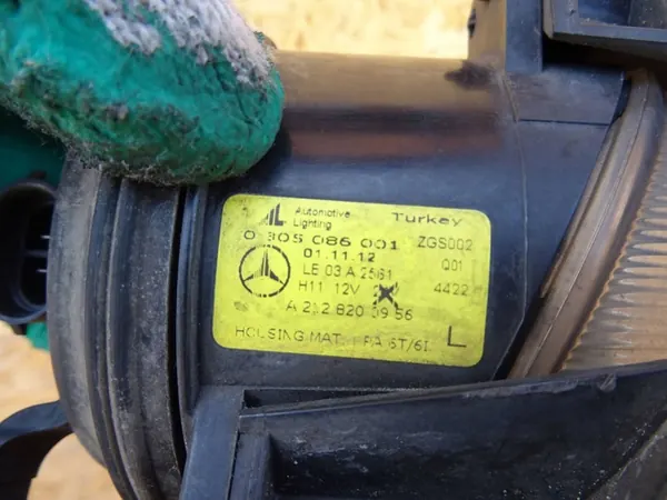 Mercedes-Benz B W246 W242 Halogeen Links Rechts A2128200956 image 6