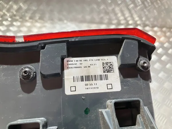 BMW F48 X1 Lámpara Trasera Derecha 7488542 image 4