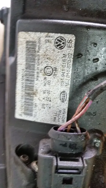 VW UP Oikea Ajovalo Kotelo Alkuperäinen Uusi image 6