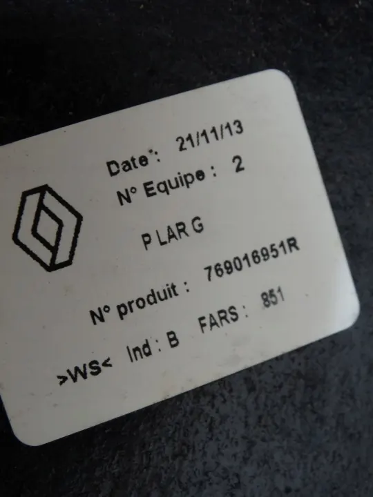 Renault OE Finishpanel OEM 769016951R image 10