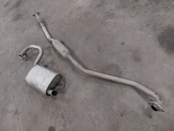 OEM TŁUMIK WYDECH ŚRODKOWY + KOŃCOWY TOYOTA AVENSIS T25 2.0 D4D image 4
