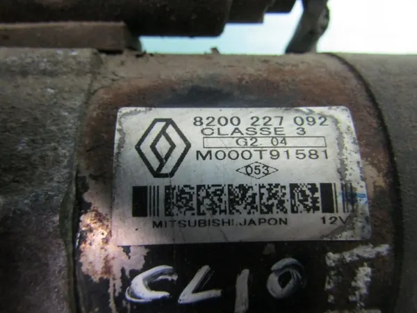 CLIO II 02R 1.5 DCI Startmotor image 7