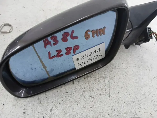 Audi A3 8L Linker Spiegel 5-Pin LZ8P - OEM Teil image 7