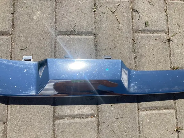 DIFFUSORE POSTERIORE IN CROMO MERCEDES GLE 166 OEM image 5