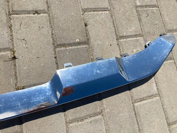 DIFFUSORE POSTERIORE IN CROMO MERCEDES GLE 166 OEM image 6