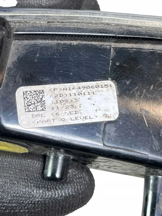 MERCEDES ML GL W164 HALOGEN LINKER LED DRL A1649060151 image 6