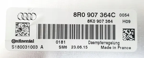 Unité de contrôle suspension OEM 8R0907364C Audi image 6