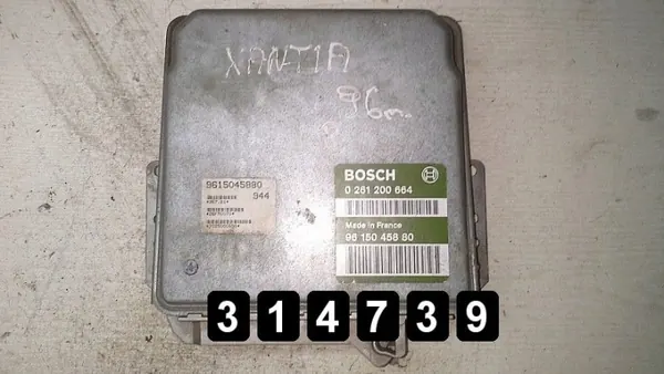 Citroen Xantia ECU OEM AM-314739 Model 1993 image 2