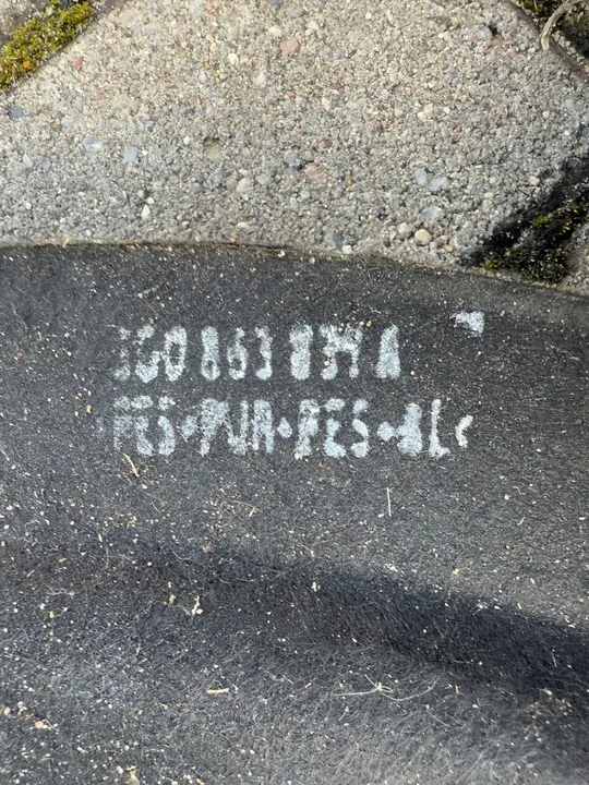 Ljudisolering VW Passat B8 3G0863831A image 3