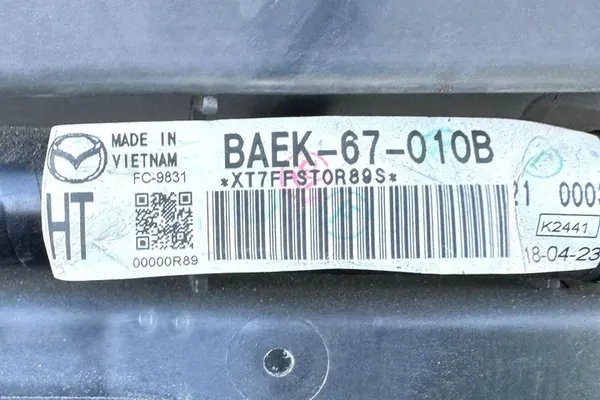 Komplett framstötfångare MAZDA 3 (BM) 2018 PE2015025 image 5