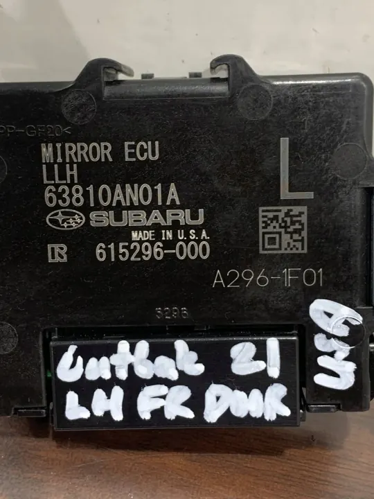 Módulo de espelho Subaru OE OEM 615296000 - Usado image 3