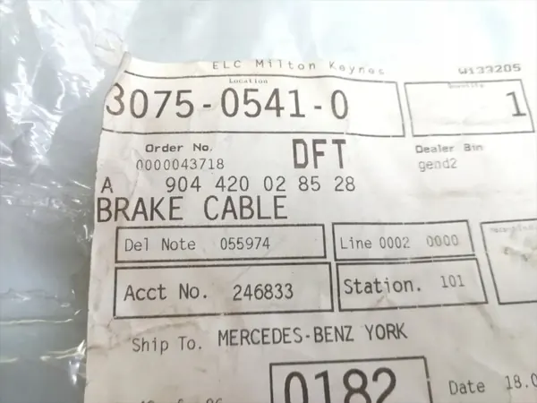 Cables de freno de mano OEM A904420028528 Mercedes Sprinter image 5
