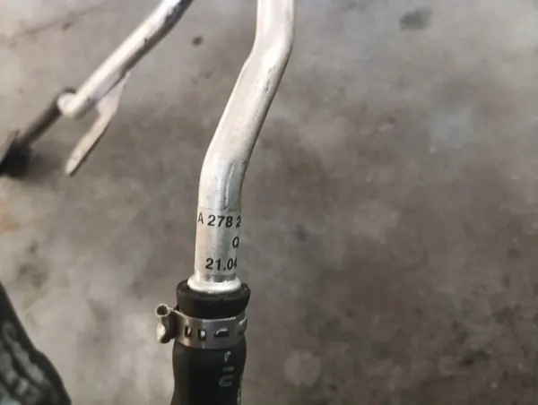 Koelvloeistofslang A2782000500 Mercedes-Benz 4.7 V8 A278 image 2
