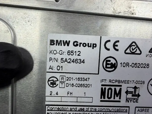 BMW X1/X2 Radio Headunit OEM 5A24634 - Käytetty image 6