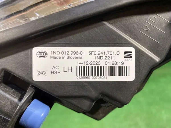 SEAT LEON III Halógeno LED DRL Esquerdo Frontal 5F0941701C image 6