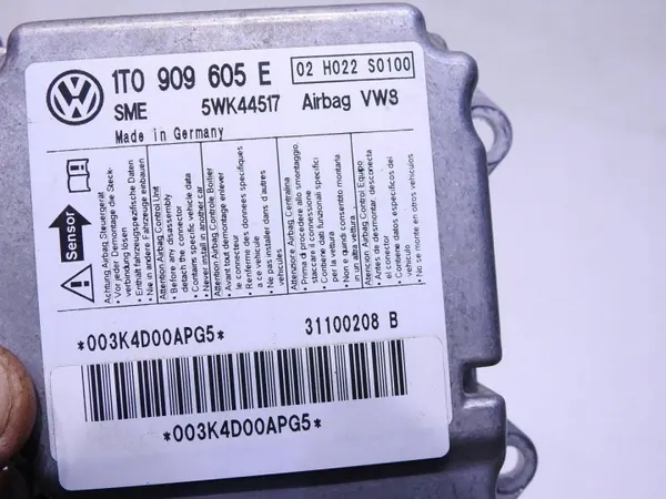 Module airbag OEM 1T0909605E pour VW Touran image 5