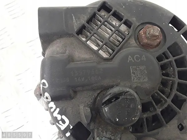 2012 Opel Astra Vaihtovirtageneraattori 1700 Diesel OEM 13579662 image 7