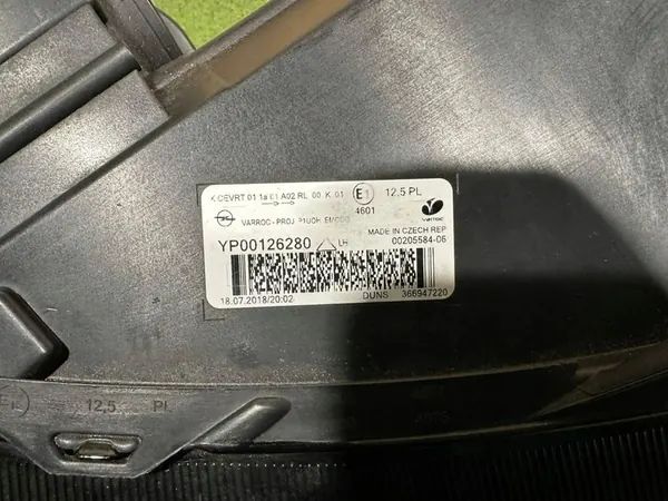 Opel Grandland X Ful LED Luz Delantera Izquierda YP00126280 image 7