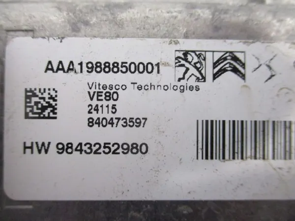 Kit de démarrage CITROEN C4 X électrique OEM 9843252980 image 6
