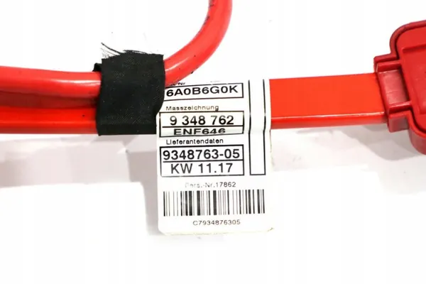 OEM 9348763 Batteri Pluskabel för BMW F30/F80/F82 image 6
