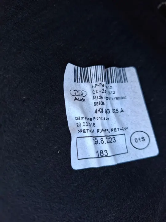 Isolamento do Capô Audi A7 RS6 4K8863825A image 8