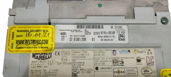 Radio CD BMW OEM 9381299 con Navegación image 7
