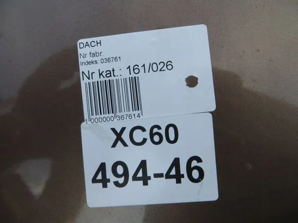 Techo Panorámico Volvo XC60 OEM 161/026 2008-2013 image 6