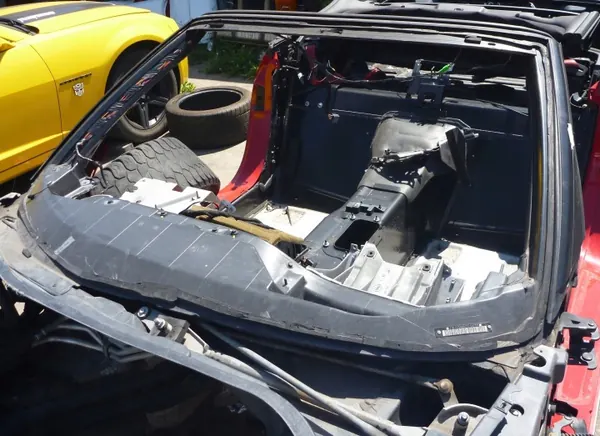 Dachrahmen-Dichtung OEM aethsrtj ABC für Corvette C6 Cabrio image 3