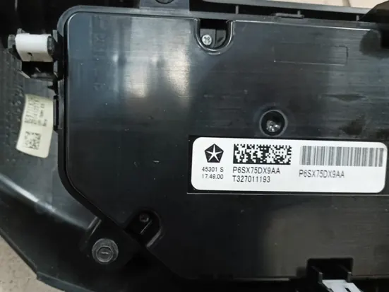 Ilmastointipaneeli OEM 6SX75DX9AA Wrangler JL:lle image 3