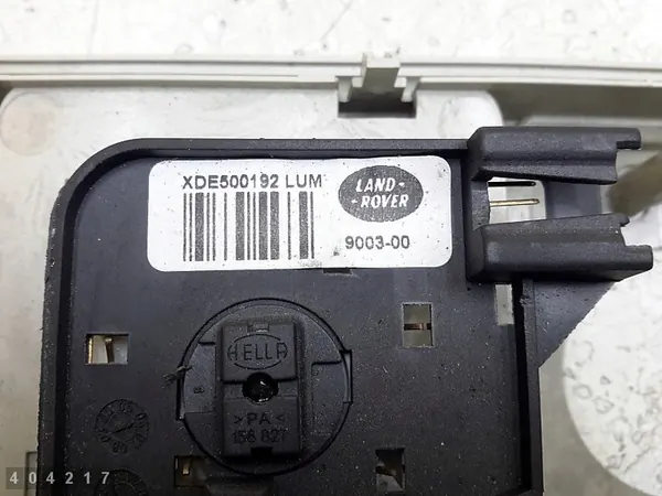 Console de luz de teto Land Rover Discovery 2007 xde500192 image 6