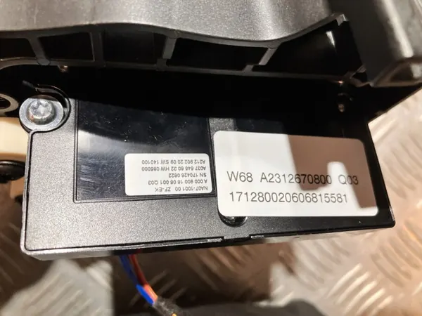 Pomo de cambios OEM A0009001606 para Mercedes SLK SLC R172 image 3