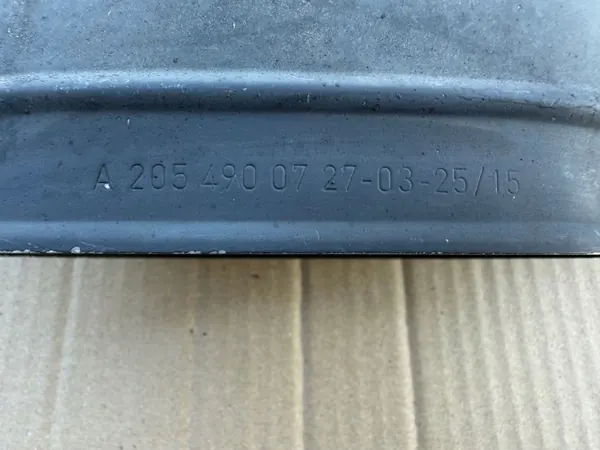 Bout d'échappement gauche OEM A2054900727 Mercedes C63 AMG image 4