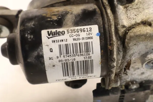 Motor do limpa-vidros esquerdo CITROEN C5 III X7 OEM 53569612 image 7