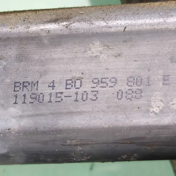 1999 Audi A6 S6 C5 Elevador de vidro dianteiro 4B0959801E image 9