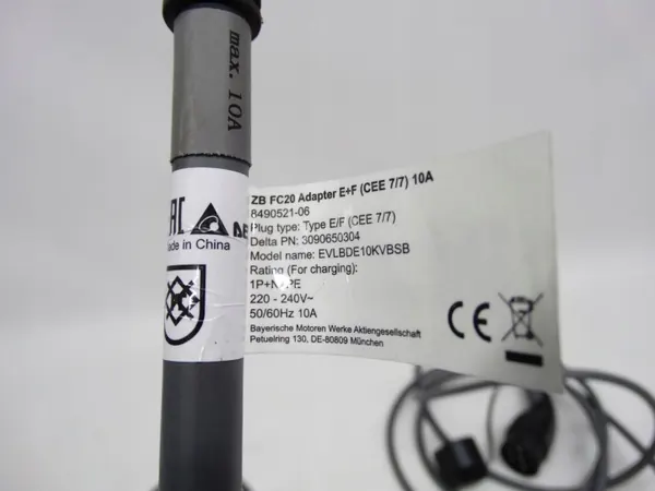 Carregador Flexível BMW OEM 8490509-05 230V Rápido image 4