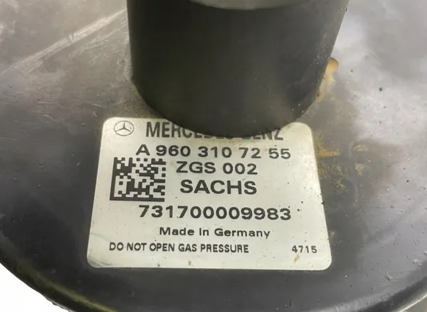 A9603107255 Mercedes-Benz Luftfjädring Fram Höger image 5