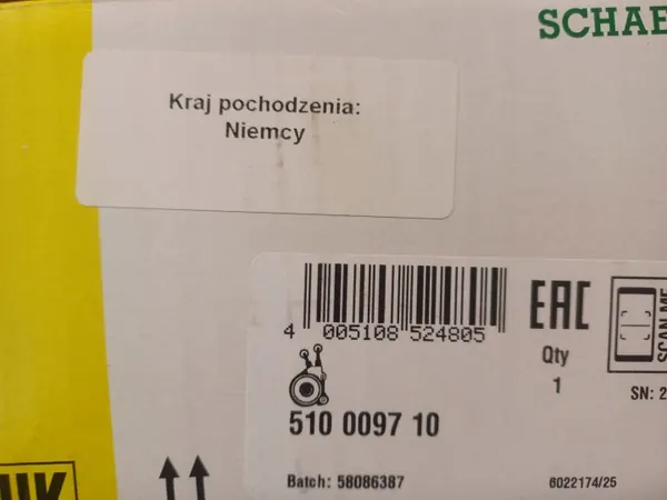 Schaeffler LuK 510 0097 10 Rolamento de embraiagem central image 3