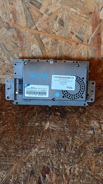 Peugeot 407 04-11 radion navigointinäyttö OEM 9660384980 image 4