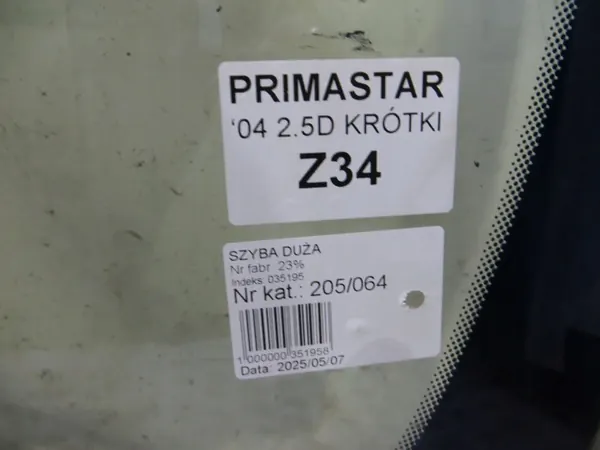 OEM 205/64 framruta för Trafic Vivaro II image 5