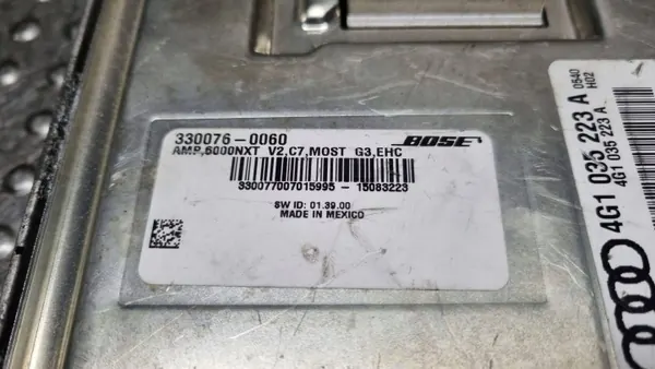 Bose Audio-versterker OEM S25144579 voor Audi A6 C7 image 6
