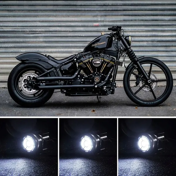 Kairiyard Phare Rond LED Moto Supplémentaire OEM gefat166 image 2