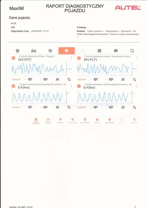 Caixa de Direção Audi Q5 8R Usada 8R1423055BE image 2