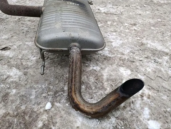 Gebruikte Volkswagen uitlaatdemper OEM 3QF253611B Atlas image 4