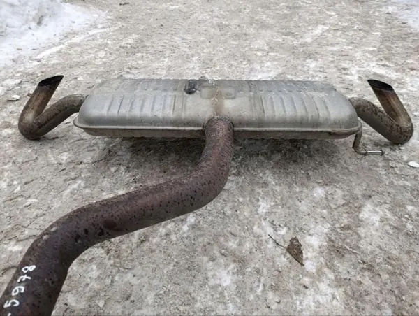 Gebruikte Volkswagen uitlaatdemper OEM 3QF253611B Atlas image 7