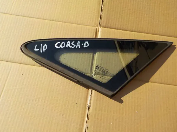 Vidro dianteiro esquerdo OEM 123675454789 para Opel Corsa D 5D image 2