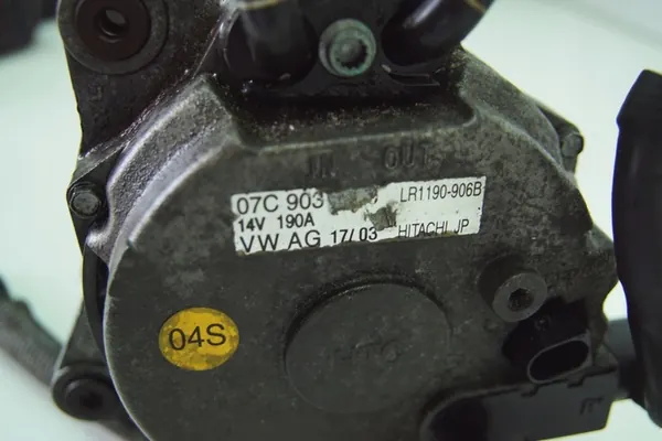 Vaihtovirtageneraattori Bentley Continental GT GTC 04r 07C903021J image 4