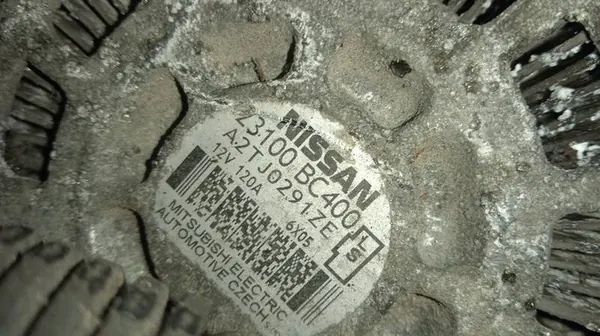 Nissan Note Alternator 2009 1.6L 23100BC400 image 4