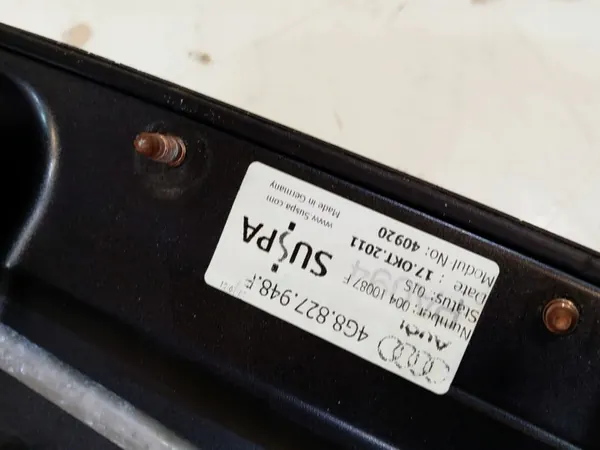 Spoiler OEM 4G8827948F Audi A7 C7 Komplett Set image 5