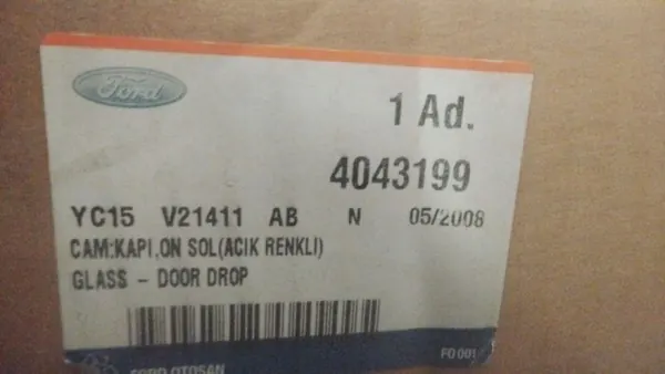 Parabrisas delantero Ford Transit OEM 4043199 lado izquierdo image 5
