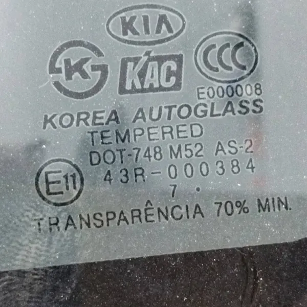 Vitre de hayon Kia Sorento OEM DOT748M52AS2 image 9